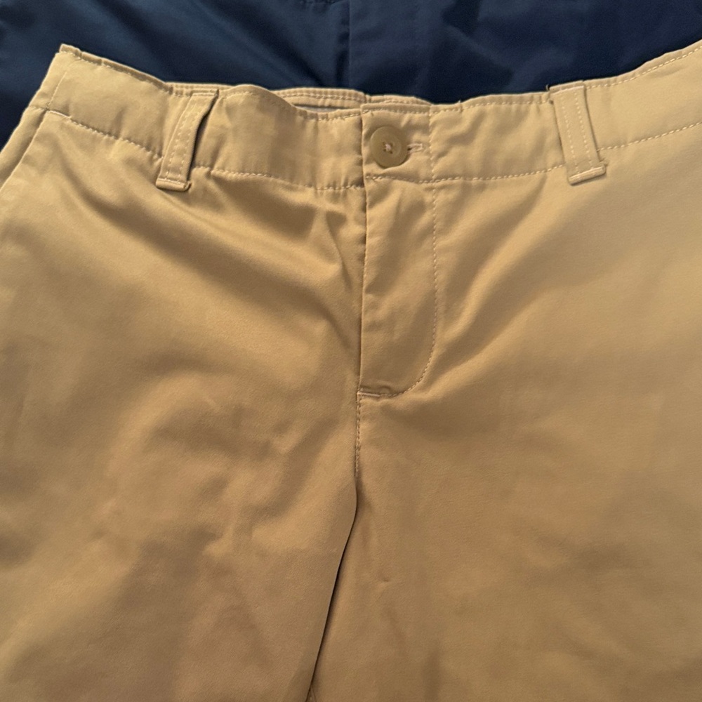 Set of Three boy’s Shorts - Navy, Khaki, Grey - Picture 4 of 7